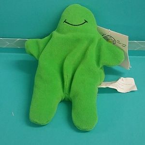 Disney Green Flubber black smile mini bean bag